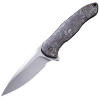 We 2001A Kitefin Framelock Knife Marbled Carbon Fiber Handles