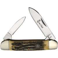 Queen 64WB Canoe Folding Knife Winterbottom Handles
