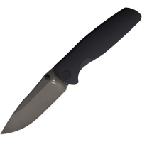Vanguard G045 ESOX Black Mirror M390 Framelock Knife Black Titanium Handles