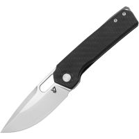 Vanguard G029 Breaker Satin S35VN Drop Point Linerlock Knife Carbon Fiber Handles
