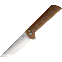North Mountain Blade 2405PEI Chop 2 Tanto Knife Amber Textured PEI Handles