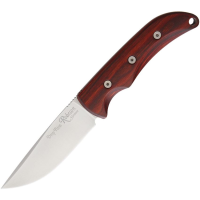 Ontario 8700 Robeson Heirloom Drop Point Fixed Blade Knife Brown Wood Handles