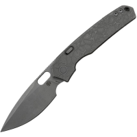 Vosteed A2222 Psyop Top Two-Tone Linerlock Knife Gray Titamium Handles