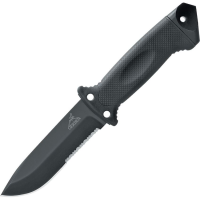 Gerber 1629 Lmf II Infantry Fixed Stainless Blade Knife with Black Tpv Overmolded On Nylon Handle