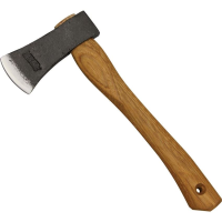 Marbles 700SB Single Bit Hatchet 4 3/4 Inch High Carbon Steel Head with Hickory Handle