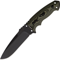 Hogue 35178 Tactical Fixed Drop Point Blade Knife with G-10 Fiber and G-Mascus Pattern Embedded Handles