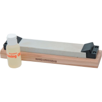 AC 43 Hard Arkansas Sharpning Stone with Small Bottle of Honing Oil