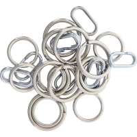 TEC Accessories 11 Tec Accessories Split Ring Kit with Snap Lid Storage Container