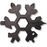 HexFlex BO23S Adventure Multi Tool Black Standard with Black Oxidized Construction