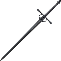 Cold Steel 88WSLFM MAA La Fontaine War Sword with Black Metal Handle