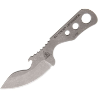 TOPS BARXL Bartender Defender XL Fixed Blade Knife with Gray Steel Handle