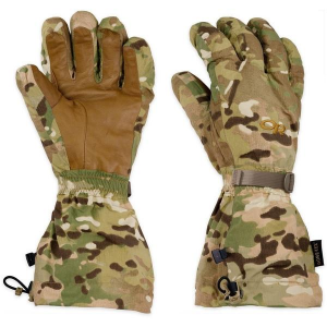 Outdoor Research Firebrand Gloves, Camo in Green