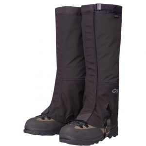 Outdoor Research Green Gaiters (USA) in Black