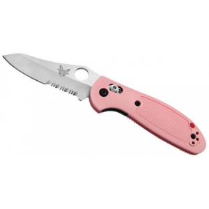 Benchmade Pink Mini Griptilian 555 SHG (Discontinued Model)