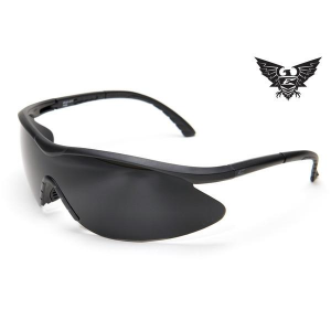 Edge Tactical Eyewear Fast Link - Matte Black Frame / G-15 Lens