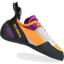Scarpa Women's Techno X Climbing Shoe - 34.5 - Silver / Petunia