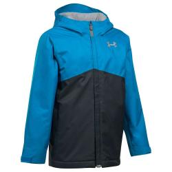 Under Armour Girls' UA Coldgear Infrared Freshies Jacket - XS - Cruise Blue / Anthracite / Steel