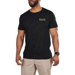 5.11 Men's Brewing Up Victory SS Tee - Large - Black