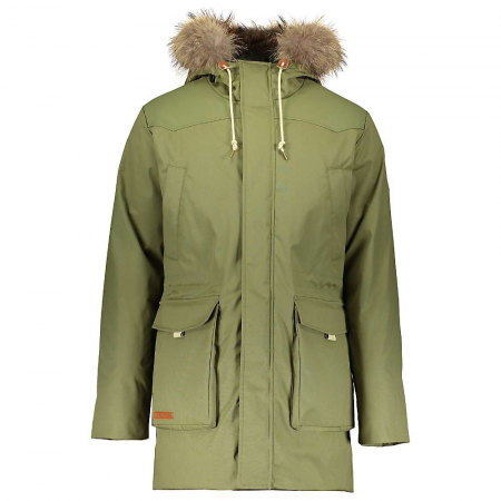 Powderhorn Men's Teton Wind River Parka - Military Green