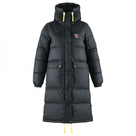 Fjallraven Women's Expedition Long Down Parka - Black