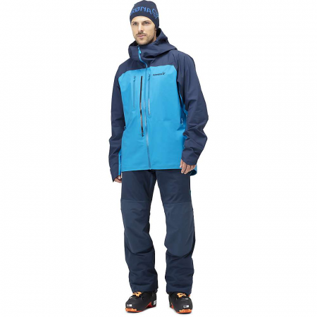 Norrona Men's Lyngen GTX Jacket - Indigo Night / Hawaiian surf