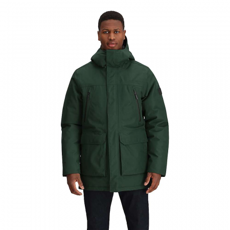 Outdoor Research Men's Stormcraft Down Parka - Grove