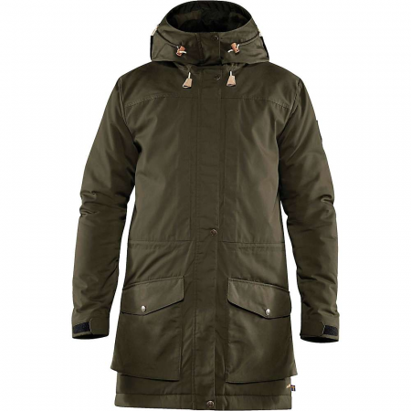 Fjallraven Men's Singi Wool Padded Parka - Deep Forest