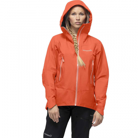 Norrona Women's Falketind GTX Jacket - Orange Alert