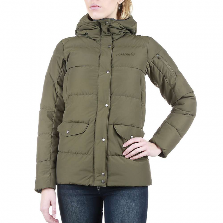 Norrona Women's Roldal Down750 Jacket - Olive Night