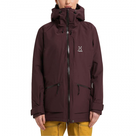 Haglofs Women's Lumi Insulated Parka - Burgundy Brown