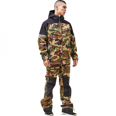 Simms Men's CX Jacket - Woodland Camo