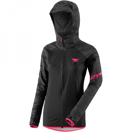 Dynafit Women's Speed 3L Reflective Jacket - Black Out Camo