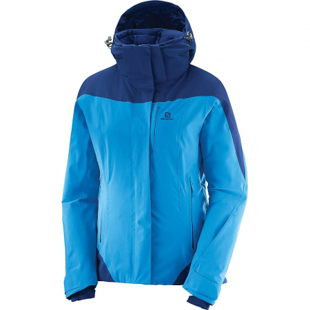 Salomon Women's Icerocket Jacket - Hawaiian Surf / Medieval Blue