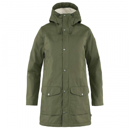 Fjallraven Women's Greenland Winter Parka - Laurel Green