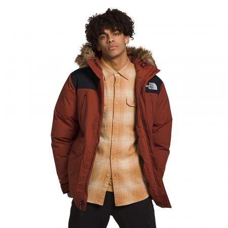 The North Face Men's McMurdo Parka - Brandy Brown / TNF Black