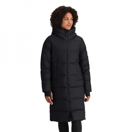 Outdoor Research Women's Coze Down Parka - Solid Black