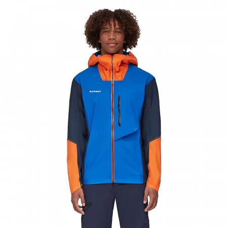 Mammut Men's Nordwand Light HS Hooded Jacket - Azurit / Night