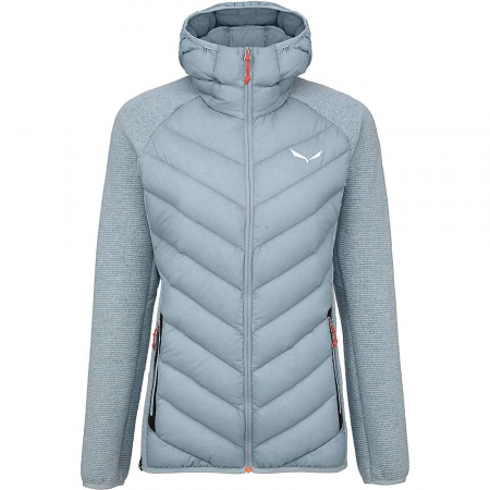 Salewa Women's Fanes Sarner Down Hybrid Jacket - Blue Fog