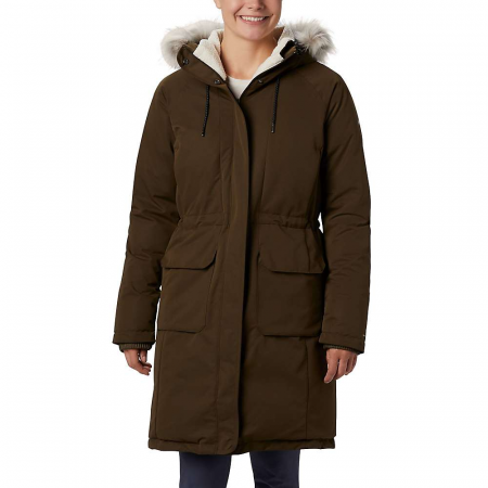 Columbia Women's South Canyon Down Parka - Olive Green