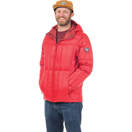 Big Agnes Men's Shovelhead Jacket - Barbados Cherry / Red Dahlia