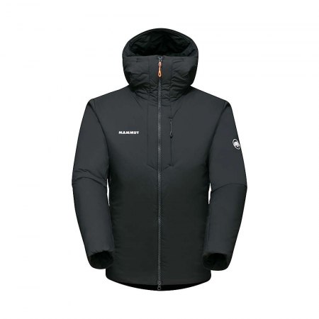 Mammut Men's Rime IN Flex hooded Jacket - Black/Phantom