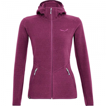 Salewa Women's Fanes AWP Hoody - Dark Purple Melange