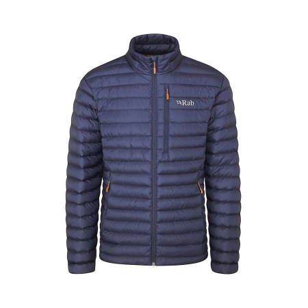 Rab Men's Microlight Jacket - Deep Ink / Marmalade