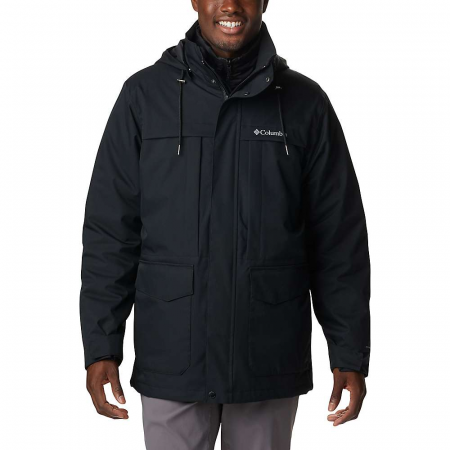 Columbia Men's Stuart Island Interchange Jacket - Black