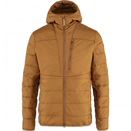 Fjallraven Men's Keb Padded Hoodie - Chestnut