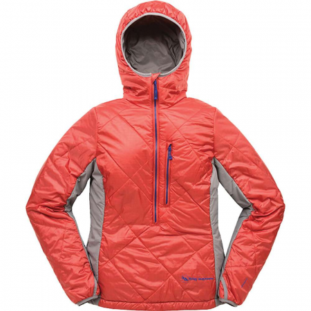 Big Agnes Women's Willow Hooded Pullover - Apple / Grey