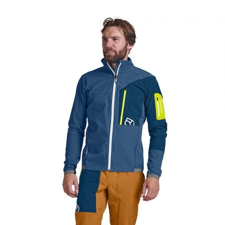 Ortovox Men's Berrino Jacket - Mountain Blue