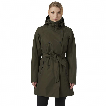 Helly Hansen Women's Welsey II Insulated Trench - Utility Green