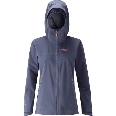 Rab Women's Kinetic Plus Jacket - XS/8 - Steel