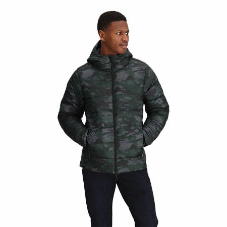 Outdoor Research Men's Coldfront Down Hoodie - Grove Camo